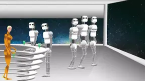 Erotobots explore space and have hot sexy encounters