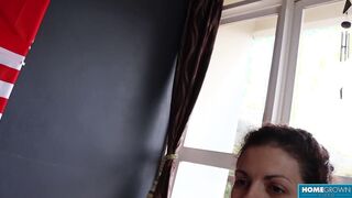 Obediently Sucking Off His Penis - Julia Vearth & Alex Vearth two