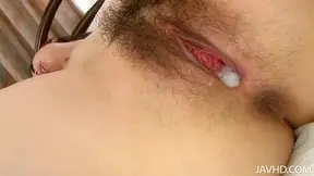 Yuuka Tsubashi's Soaking Wet Pussy Filled With Steaming Cream Pie Surprise
