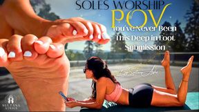 POV, Sweaty Foot Worship After Workout