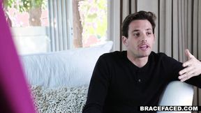 ”Braced Valedictorian Step Sister gets Cum as Lubricant”