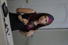 Rocker Violet on her big night out! (Music Video)