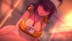 Your Busty Coach Isn't Happy With Your Stamina