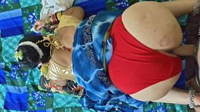 The newly married wife was getting fuck with father in law and she is cheat her husband painfull in clear dirty audio.