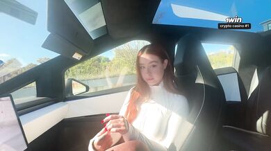 Taking My Best Friends Girlfriends Virginity- Creamy Car Sex-Rosie Rider