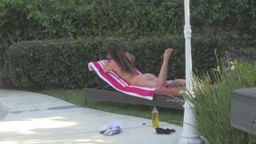 Slender brunette doll rides dick until a facial