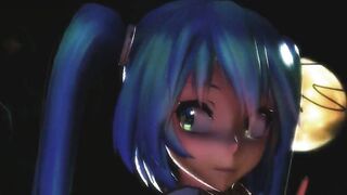 【MMD】Tda Miku Knight - Lamb【R-18】