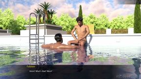 Summer Vacation - Carlos Finally Gets to Get My Huge Cock in His Mouth