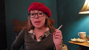 Ms.Thrope Smokes and Rants about her love of smoking fetish