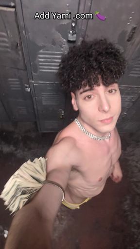 TikTok famous teen stripping in public at raves and clubs