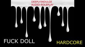 Pleasure Dom degrades fuckdoll in hardcore rough ASMR scene