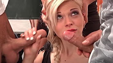 Blowjob tutorial 4th. lesson - Barbara Nova
