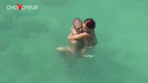 horny naked teens tease cock and cunt while swimming daylight