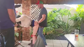 Filthy Weekend Fun, My Horny Neighbor Shares His Slutty Wife!