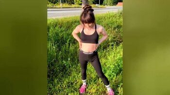 TV Helena Kimberly - Helena Kimberly's Public Pissing Surprise: Cute Trans Amateur Runs Wild