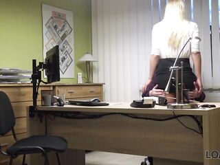 LOAN4K. Chick Scratched Moms Car so why she should Bang Loan Agent