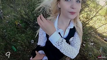 Deepthroat queen takes a big cock in her throat and swallows his load