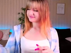 Amateur cougar MILF with small boobs is jerking cock