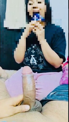 Teen Girl Sucking Cock with Ice Cream