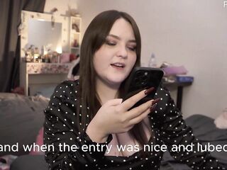 Porn Stories - Pegging with a Neighbor Swallowing Cum