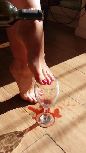 Wine by the foot!
