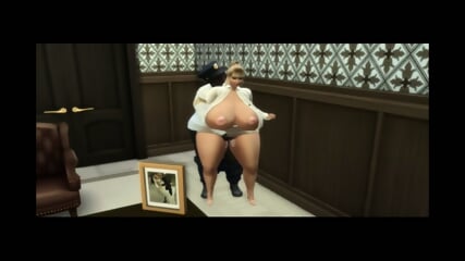 Married Blonde Boss Blacked