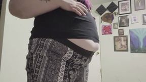 Playing with my fat belly