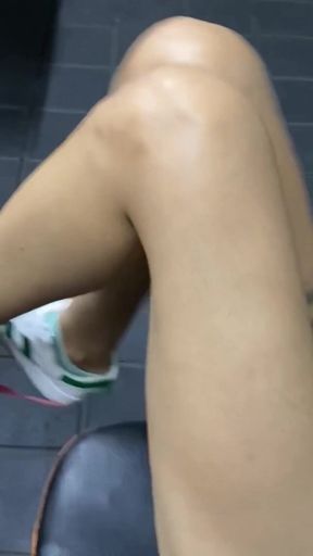 Private Workout with My Gym Trainer Gets Out of Control and We End up Fucking Over the Bench Press