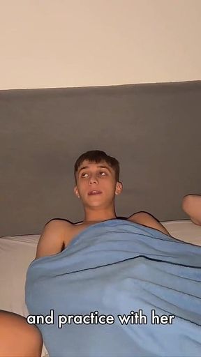 Stepson Brings His Girlfriend Home and It Turns Into a Deepthroat Orgy (short)