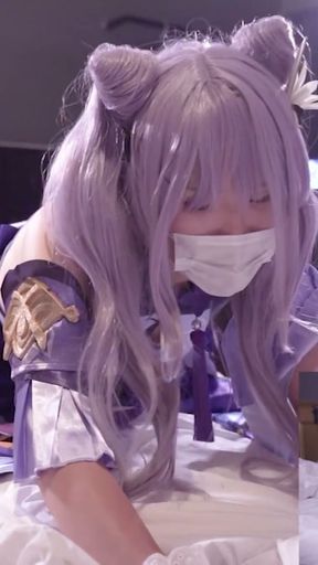 Japanese Hentai Cosplay Ladyboy Get Fucked after Otaku Festival, Genshin Impact Keqing 6   Clip 1