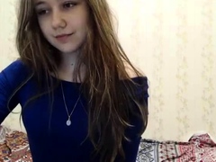 Brunette Solo Webcam Masturbation