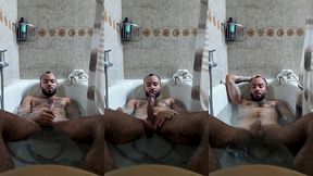 pov: hot guy s relaxing bath gets steamy