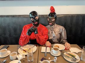 Breakfast in full latex with LatexRapture and Miss Fetilicious