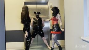 Duo Domme, Stiletto Heels Ballbusting