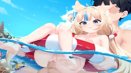 chr sameko saba indie youtuber pool day part 1