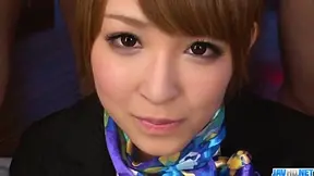 Sultry Hikaru Shiina Loves Swallowing After Deep Oral Bliss
