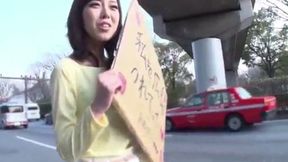 Hitchhiking Goddess Body: No Money? Head To Hiroshima With Yamate Shiori
