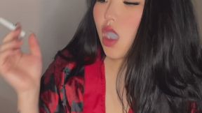 The Smoking Geisha May