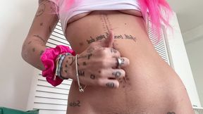 nali marie belly button fetish huge surgery scar fetish