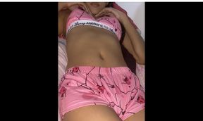 tight pussy of TEEN18+ in pajamas