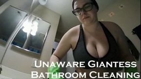 Unaware Giantess Cleaning SD