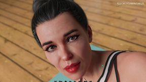 milfania (part 13) by dr. phoenix games - doing yoga with sexy stepmom - 3d porn game