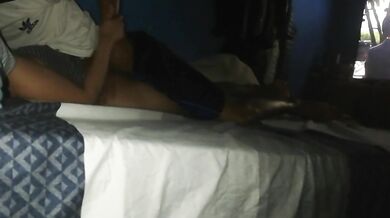 Mi sister-in-law went into my room to watch a movie, and ended up pulling down her panties