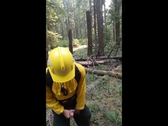 real wildfire worker