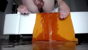 so much cum from my tight pussy fuck