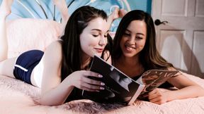 GIRLSWAY - Sexy Asian Alexia Anders Seduces Hot Women Into Eating Her Wet Pussy COMPILATION