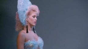 Steaming hot 80s blonde model acts in hardcore mmf classic sex