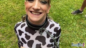 Hucow Dogging Bukkake Therapy