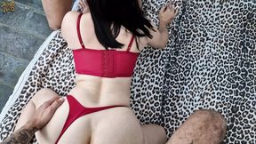 Hot married girl Gabbie Luna DP by two BBC
