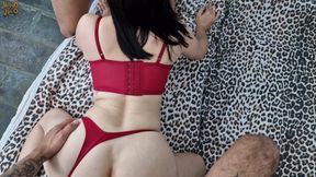 Hot married girl Gabbie Luna DP by two BBC